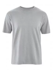 HempAge Hanf T-Shirt Basic Light - Farbe quartz aus Hanf und Bio-Baumwolle