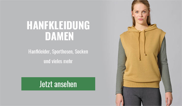 Hanfbekleidung für Damen