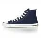 Preview: Ethletic Sneaker vegan HiCut Classic - Farbe ocean blue / white aus Bio-Baumwolle