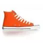 Mobile Preview: Ethletic Sneaker vegan HiCut Classic - Farbe mandarin / white aus Bio-Baumwolle