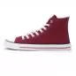 Preview: Ethletic Sneaker vegan HiCut Collection 19 - Farbe true blood / white aus Bio-Baumwolle