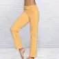 Preview: Spirit of Om Yoga Hose mit Umschlagbund - Farbe sonnengelb aus Bio-Baumwolle Preview: Spirit of Om Yoga Hose mit Umschlagbund - Farbe sonnengelb aus Bio-Baumwolle