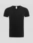 Preview: Hanf Herren Enges T-Shirt - Farbe black aus Hanf und Bio-Baumwolle