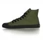 Preview: Ethletic Sneaker vegan HiCut Classic - Farbe camping green / black aus Bio-Baumwolle