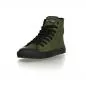 Preview: Ethletic Sneaker vegan HiCut Classic - Farbe camping green / black aus Bio-Baumwolle