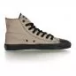 Mobile Preview: Ethletic Sneaker vegan HiCut Classic - Farbe moon rock grey / black aus Bio-Baumwolle
