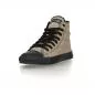 Mobile Preview: Ethletic Sneaker vegan HiCut Classic - Farbe moon rock grey / black aus Bio-Baumwolle