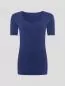 Mobile Preview: Hempro Hanf T-Shirt IDA - Farbe marine blue aus Hanf und Bio-Baumwolle