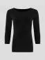Preview: Hanf Damen schmales 3/4 T-Shirt - Farbe black aus Hanf und Bio-Baumwolle Preview: Hanf Damen schmales 3/4 T-Shirt - Farbe black aus Hanf und Bio-Baumwolle