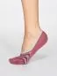 Preview: Hempro Bambus Socken Kris Striped - Farbe dark rose pink aus Bambus und Bio-Baumwolle