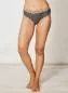 Preview: Damen Bikini Slip Jeanie - Farbe graphit aus Bambus und Bio-Baumwolle