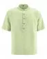 Preview: HempAge Hanf Hemd - Farbe matcha aus Hanf und Bio-Baumwolle