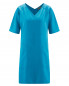 Preview: HempAge Hanf Kleid - Farbe azure aus 100% Lyocell