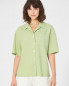 Preview: HempAge Hanf Bluse - Farbe matcha aus Hanf und Bio-Baumwolle