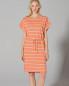 Preview: HempAge Hanf Kleid - Farbe peach aus Hanf und Bio-Baumwolle