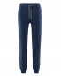 Preview: HempAge Unisex Hanf Pyjamahose - Farbe navy aus Hanf und Bio-Baumwolle