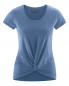 Preview: HempAge Hanf Yoga Shirt - Farbe blueberry aus Hanf und Bio-Baumwolle