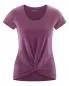 Preview: HempAge Hanf Yoga T-Shirt - Farbe purple aus Bio-Baumwolle und Hanf