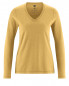 Preview: HempAge Hanf Langarm Shirt - Farbe dijon aus Hanf und Bio-Baumwolle