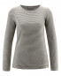 Preview: HempAge Hanf Langarmshirt - Farbe natur/black aus Hanf und Bio-Baumwolle
