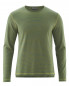 Preview: HempAge Hanf Langarmshirt - Farbe dove/pasture aus Hanf und Bio-Baumwolle