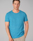 Preview: HempAge Hanf T-Shirt - Farbe azure/natur aus Hanf und Bio-Baumwolle