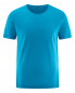 Preview: HempAge Hanf T-Shirt - Farbe azure aus Hanf und Lyocell