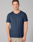 Preview: HempAge Hanf T-Shirt - Farbe navy aus Hanf und Bio-Baumwolle