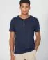 Preview: HempAge Hanf Henley - Farbe navy aus Hanf und Bio-Baumwolle