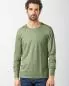 Preview: HempAge Hanf Langarmshirt - Farbe cactus aus Bio-Baumwolle und Hanf