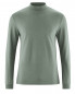Preview: HempAge Hanf Langarmshirt - Farbe thyme aus Hanf und Bio-Baumwolle