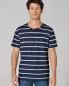 Preview: HempAge Hanf T-Shirt - Farbe navy aus Hanf und Bio-Baumwolle