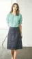 Preview: HempAge Hanf Bluse - Farbe sage aus Hanf und Bio-Baumwolle