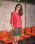 Preview: HempAge Hanf T-Shirt - Farbe magnolia aus Hanf und Bio-Baumwolle