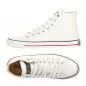 Mobile Preview: Ethletic Sneaker vegan HiCut Classic - Farbe just white / white aus Bio-Baumwolle