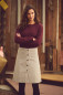 Preview: HempAge Hanf Pullover Strick - Farbe wine aus Hanf und Bio-Baumwolle