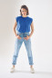 Preview: HempAge Hanf Top - Farbe royal aus Hanf und Bio-Baumwolle