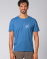 Preview: HempAge Hanf T-Shirt - Farbe ocean aus Hanf und Bio-Baumwolle