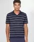 Mobile Preview: HempAge Hanf Polo Shirt - Farbe navy aus Hanf und Bio-Baumwolle