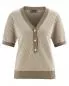 Preview: HempAge Hanf Pullover - Farbe grit aus Hanf und Bio-Baumwolle