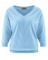 Preview: HempAge Hanf Pullover - Farbe glacier aus Hanf und Bio-Baumwolle