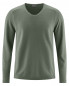 Preview: HempAge Hanf Sommerpullover - Farbe moss aus Hanf und Bio-Baumwolle