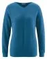 Preview: HempAge Hanf Pullover - Farbe sea aus Hanf und Bio-Baumwolle