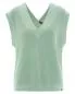 Preview: HempAge Hanf Pullunder - Farbe menta aus Hanf und Bio-Baumwolle