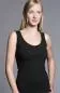 Preview: Hanf Damen Top Classic - Farbe black aus Hanf und Bio-Baumwolle