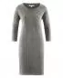 Mobile Preview: HempAge Hanf Kleid Andrea - Farbe black / white aus Hanf und Bio-Baumwolle