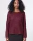 Preview: HempAge Hanf Bluse - Farbe rioja aus Hanf und Bio-Baumwolle