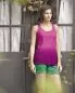Mobile Preview: HempAge Hanf Shorts Jane - Farbe smaragd aus Hanf und Bio-Baumwolle