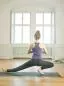 Preview: HempAge Hanf Yoga Top - Farbe lavender aus Bio-Baumwolle und Hanf