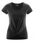 Preview: HempAge Hanf Yoga T-Shirt - Farbe black aus Bio-Baumwolle und Hanf